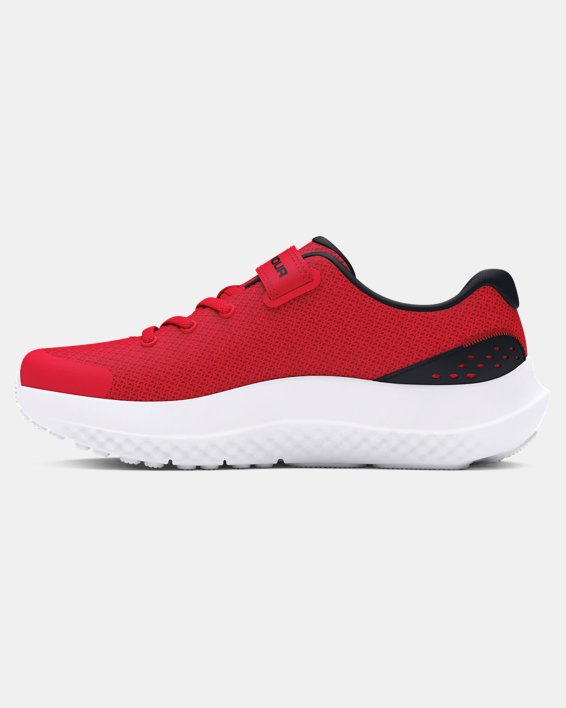 Chłopięce buty do biegania Pre-School UA Surge 4 AC, Red, pdpMainDesktop image number 1